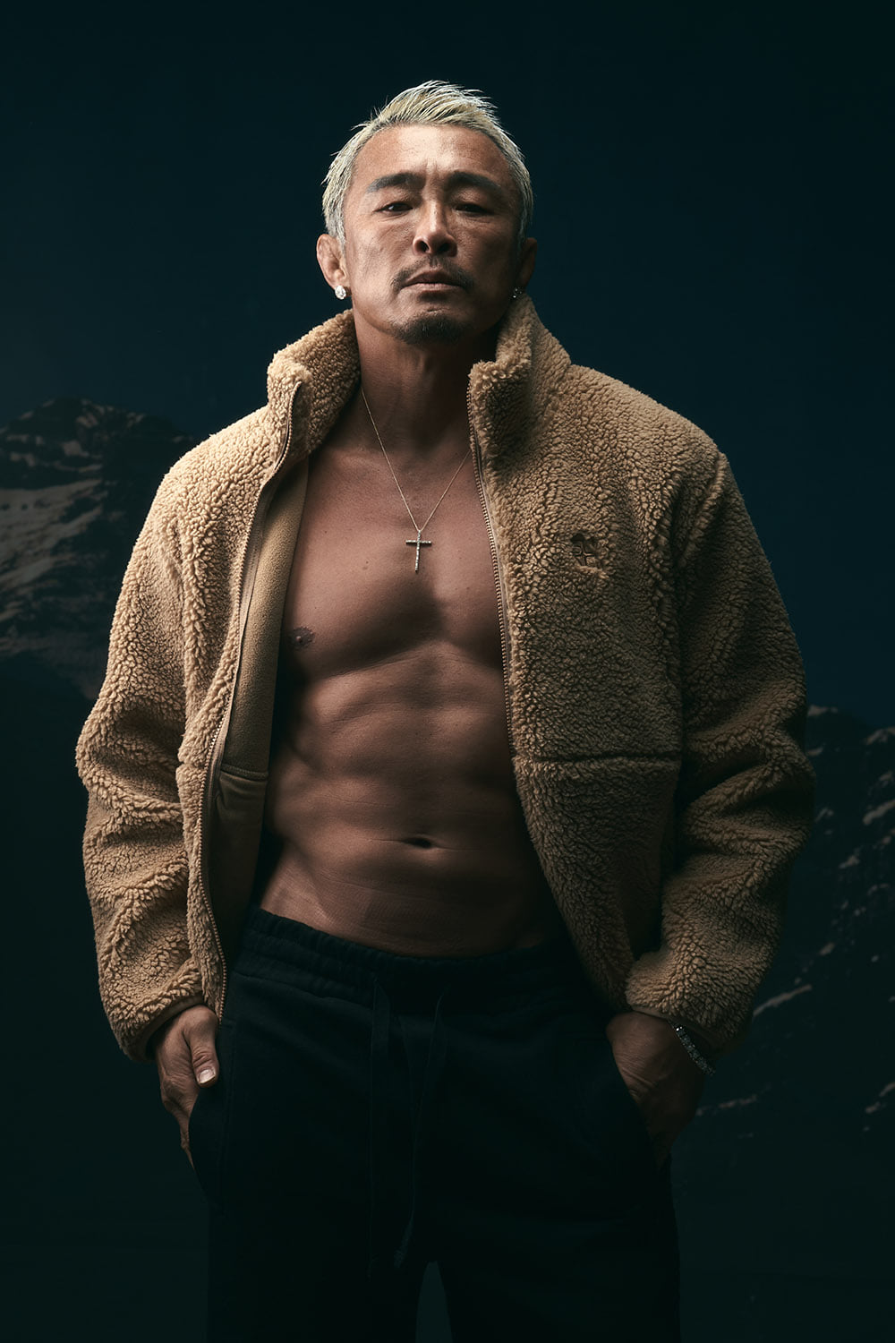 시그니처 플리스 자켓