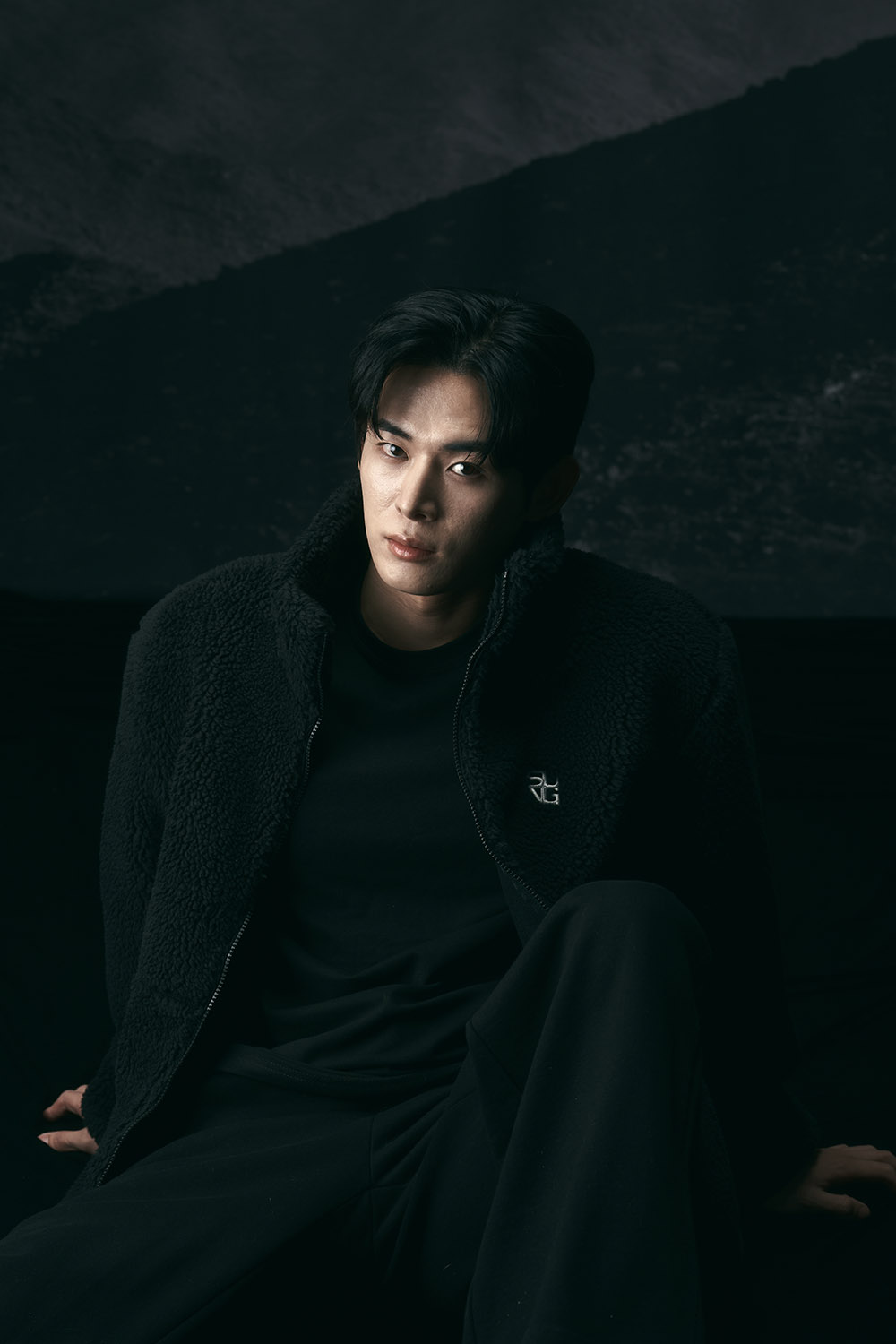 시그니처 플리스 자켓